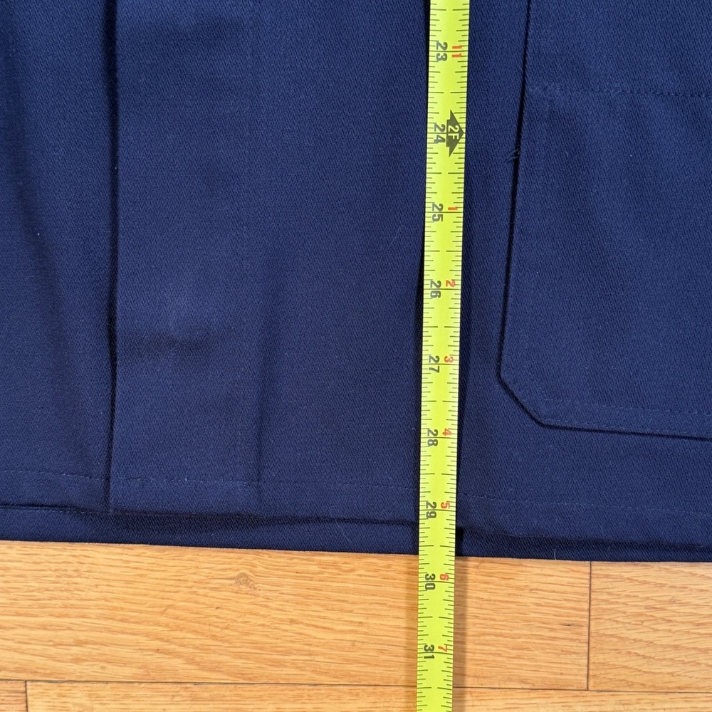 13 Bonaparte Navy Blue Medium‎ Chore Jacket Overshirt Mens French Workwear - Picture 7 of 10